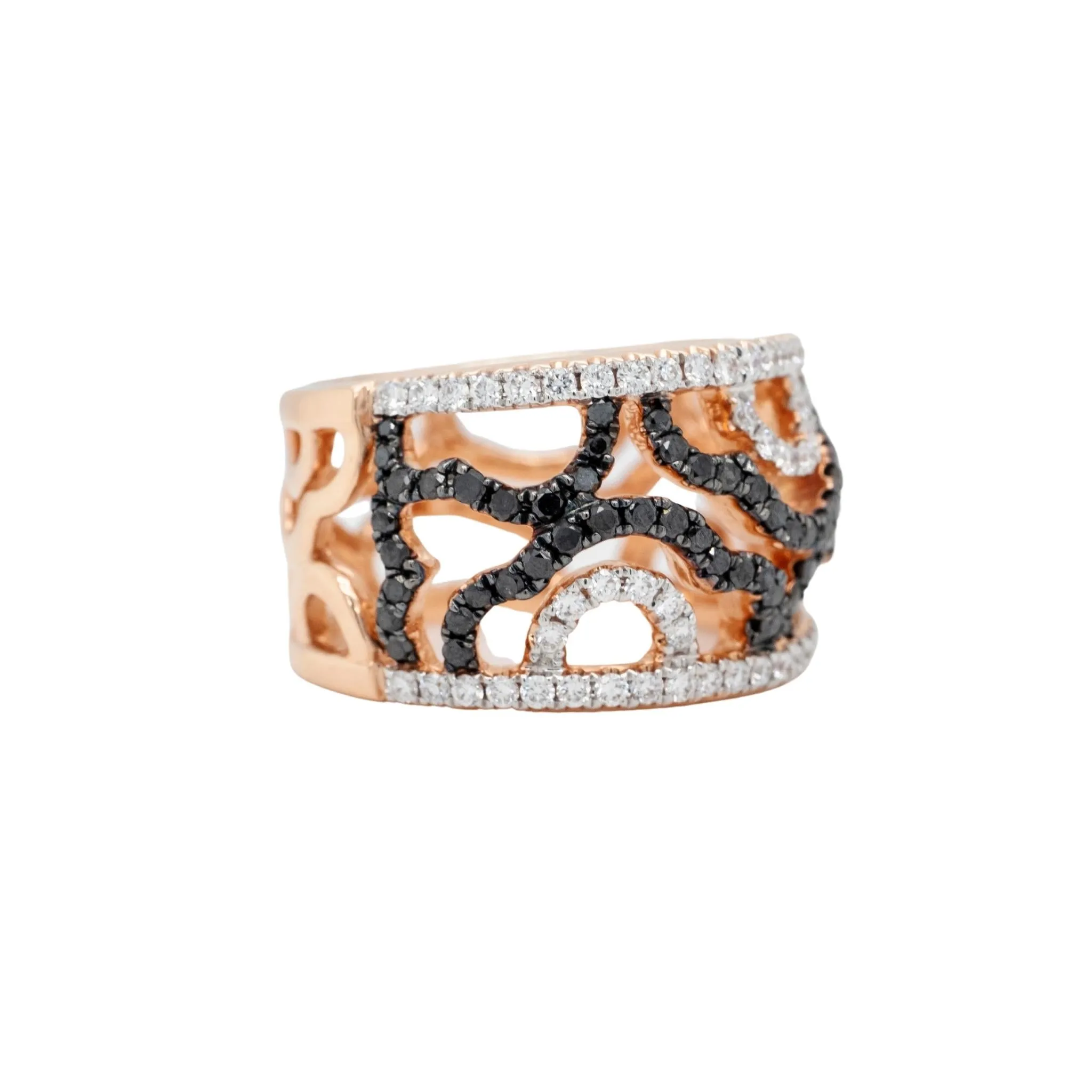 0.65 Carat Diamond Ring in 14k Rose Gold