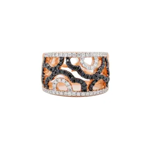 0.65 Carat Diamond Ring in 14k Rose Gold