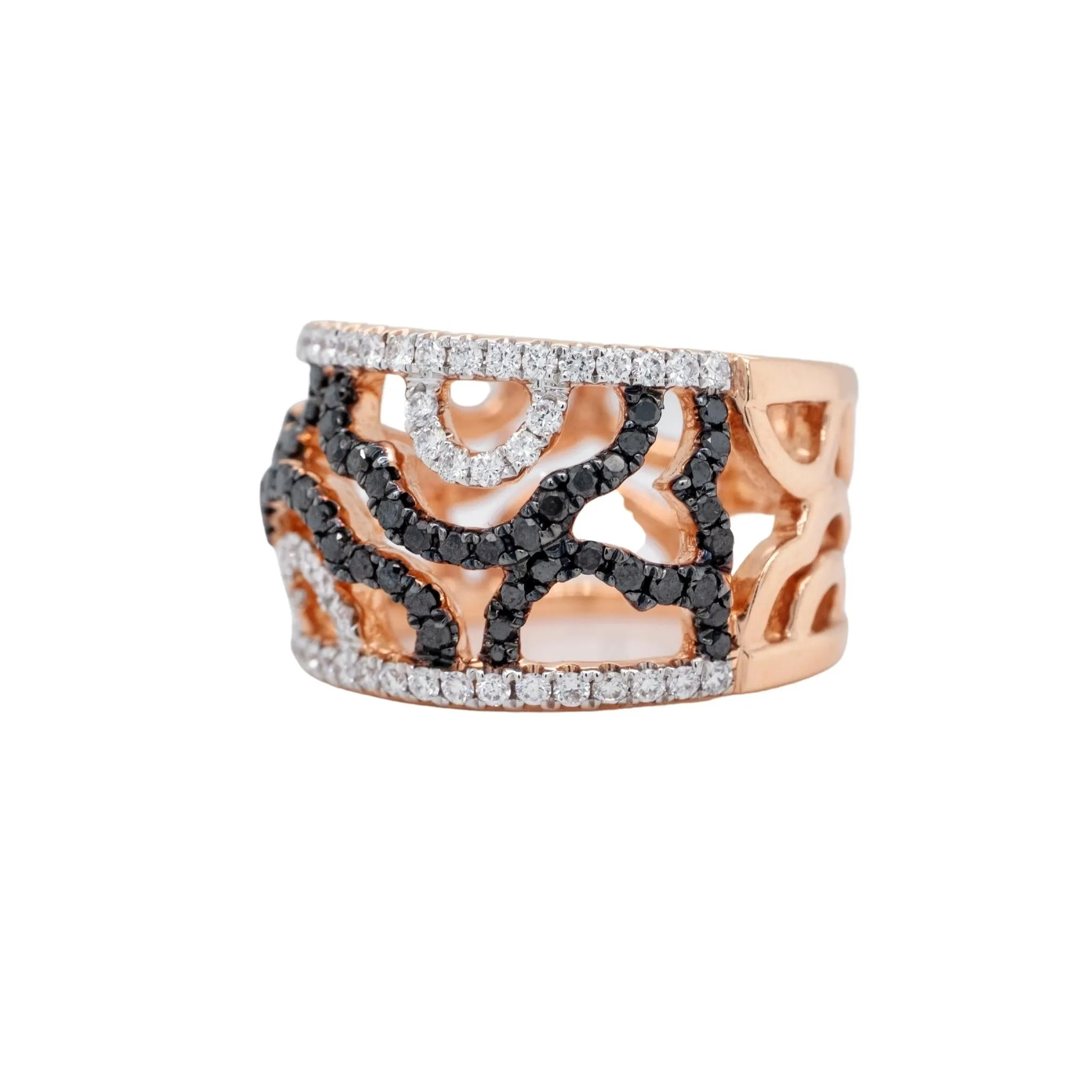 0.65 Carat Diamond Ring in 14k Rose Gold