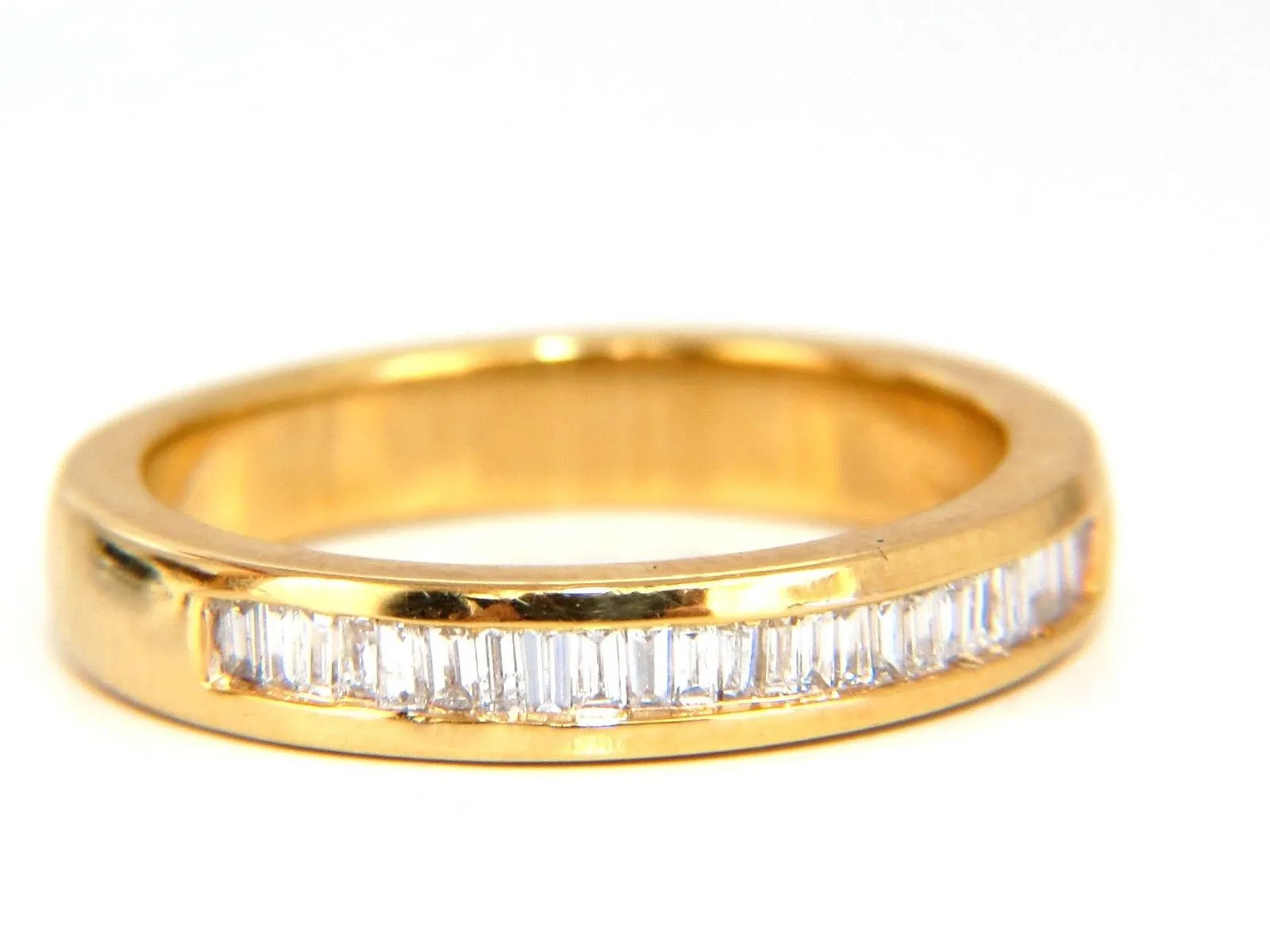 1.00ct Band & Insert Diamonds X Ring 14kt