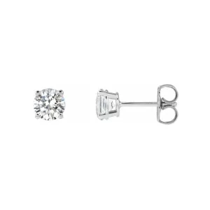 14K 1.0ct Diamond Stud Earrings