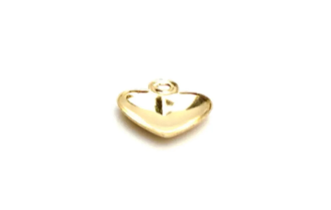 14KGF Heart Charm 1900-C