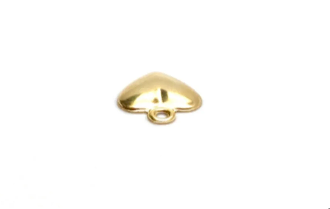 14KGF Heart Charm 1900-C