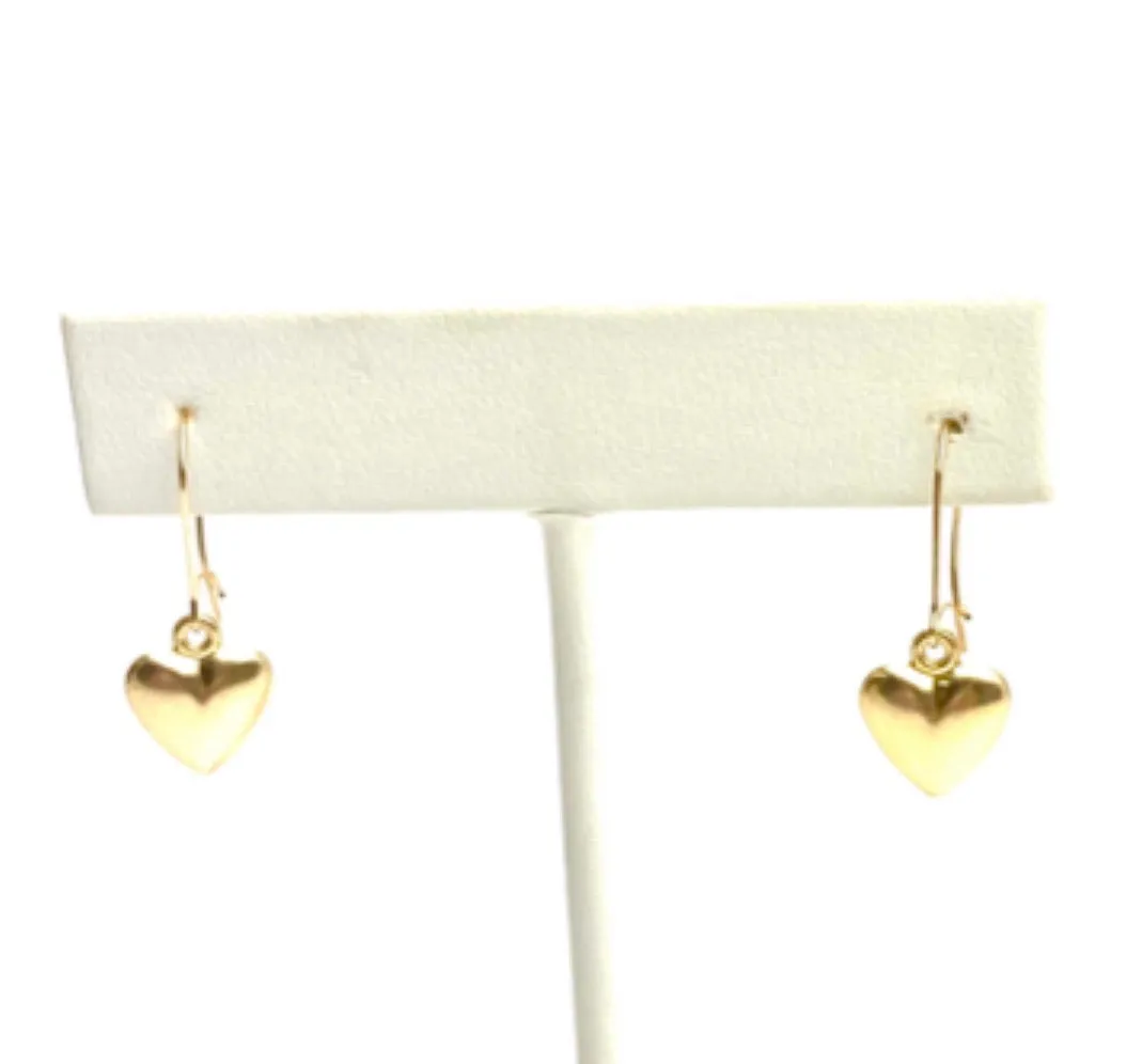 14KGF Heart Charm 1900-C
