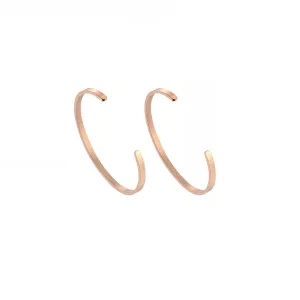 2Pcs 4mm width Rose Gold Color Couple Combo Unisex Bracelets with Your Customized text and Adjustable Size
