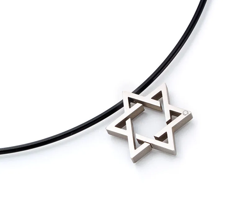 31388-02 TeNo Titanium Pendant - size of a nickel)  (choose chain separately)