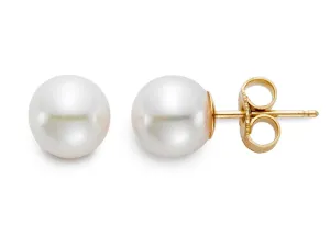 8-8.5mm Akoya Pearl Stud Earrings