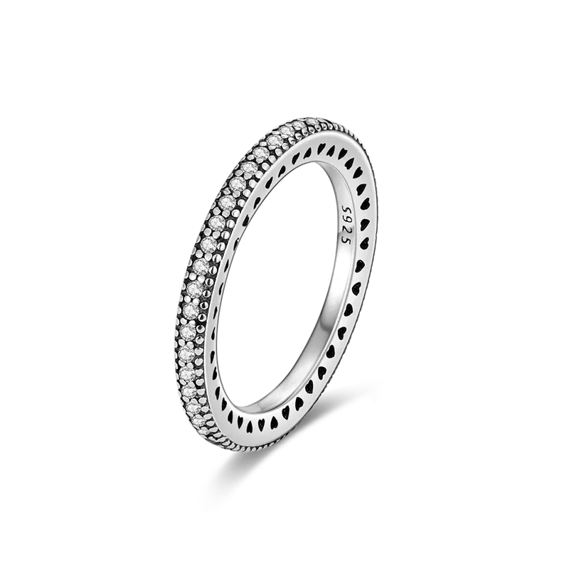 925 Sterling Silver Geometric Butterfly Cocktail Women Ring
