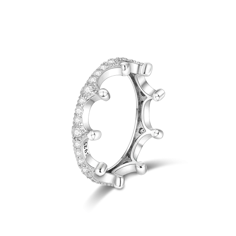 925 Sterling Silver Geometric Butterfly Cocktail Women Ring