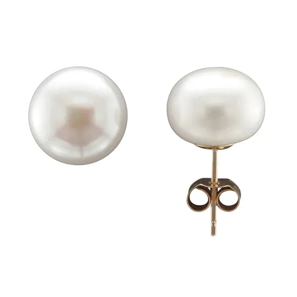 9ct Gold Freshwater Pearl Earrings