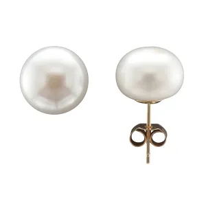 9ct Gold Freshwater Pearl Earrings