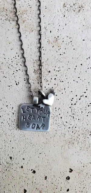 Amy Peters Let Your Heart Soar Necklace