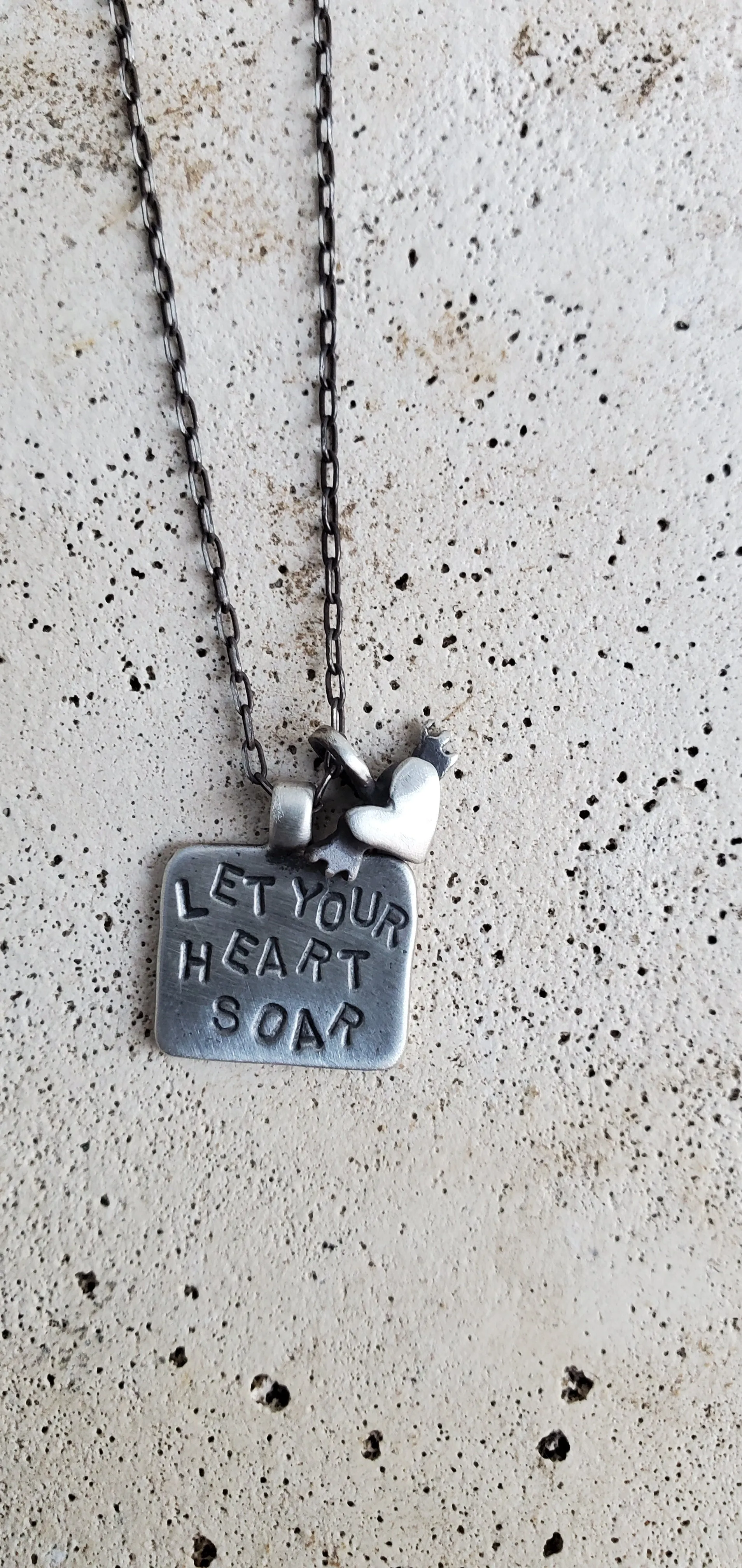 Amy Peters Let Your Heart Soar Necklace