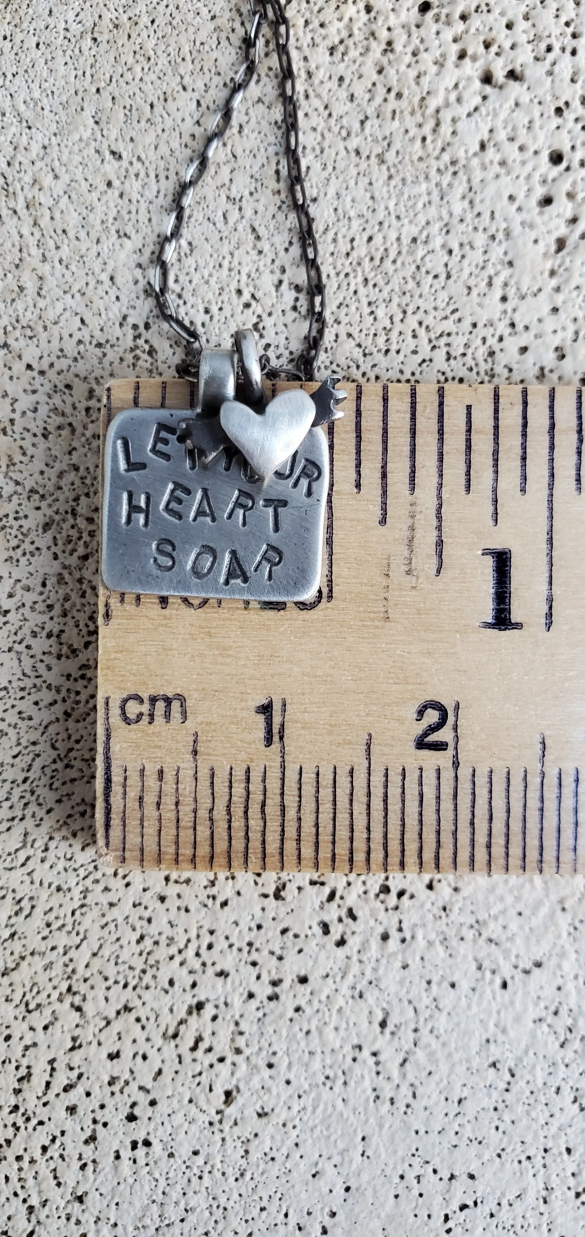 Amy Peters Let Your Heart Soar Necklace