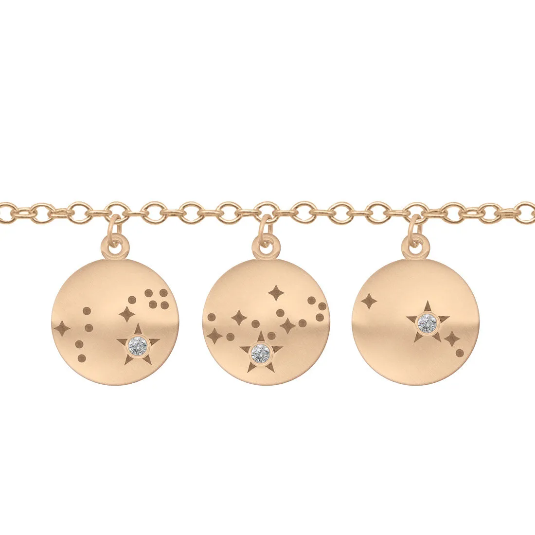 Aquarius Mini Constellation Charm