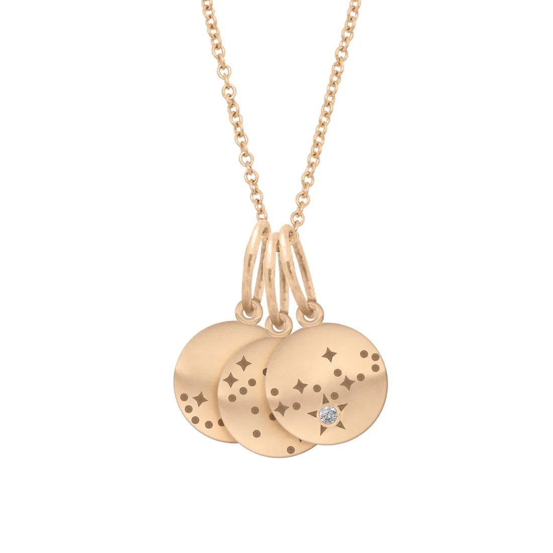 Aquarius Mini Constellation Charm