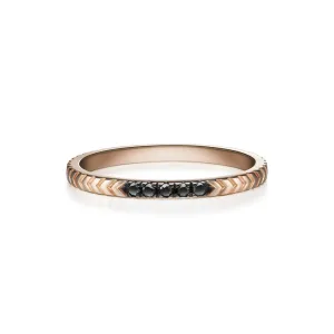 Arya Ring | Black Diamonds