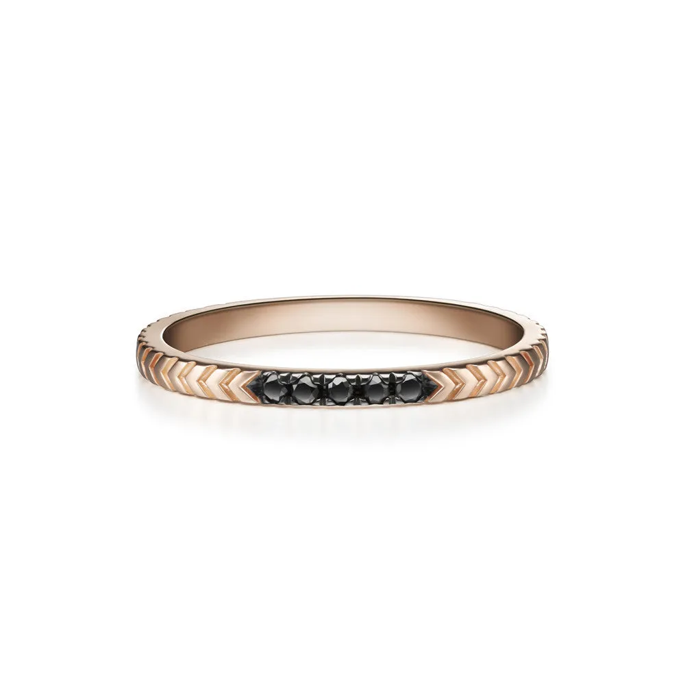 Arya Ring | Black Diamonds