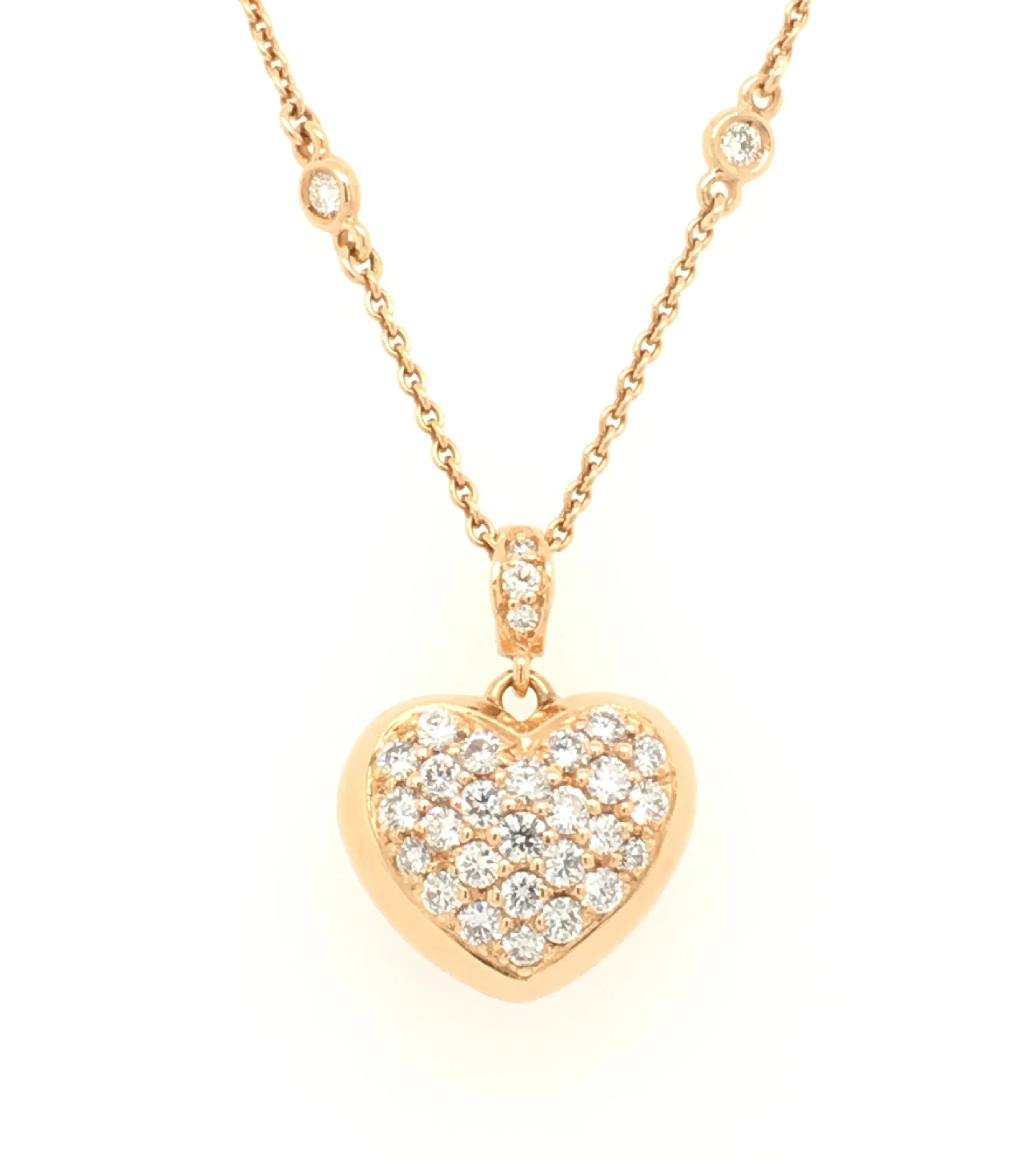 Aspery & Guldag Diamond Heart Pendant