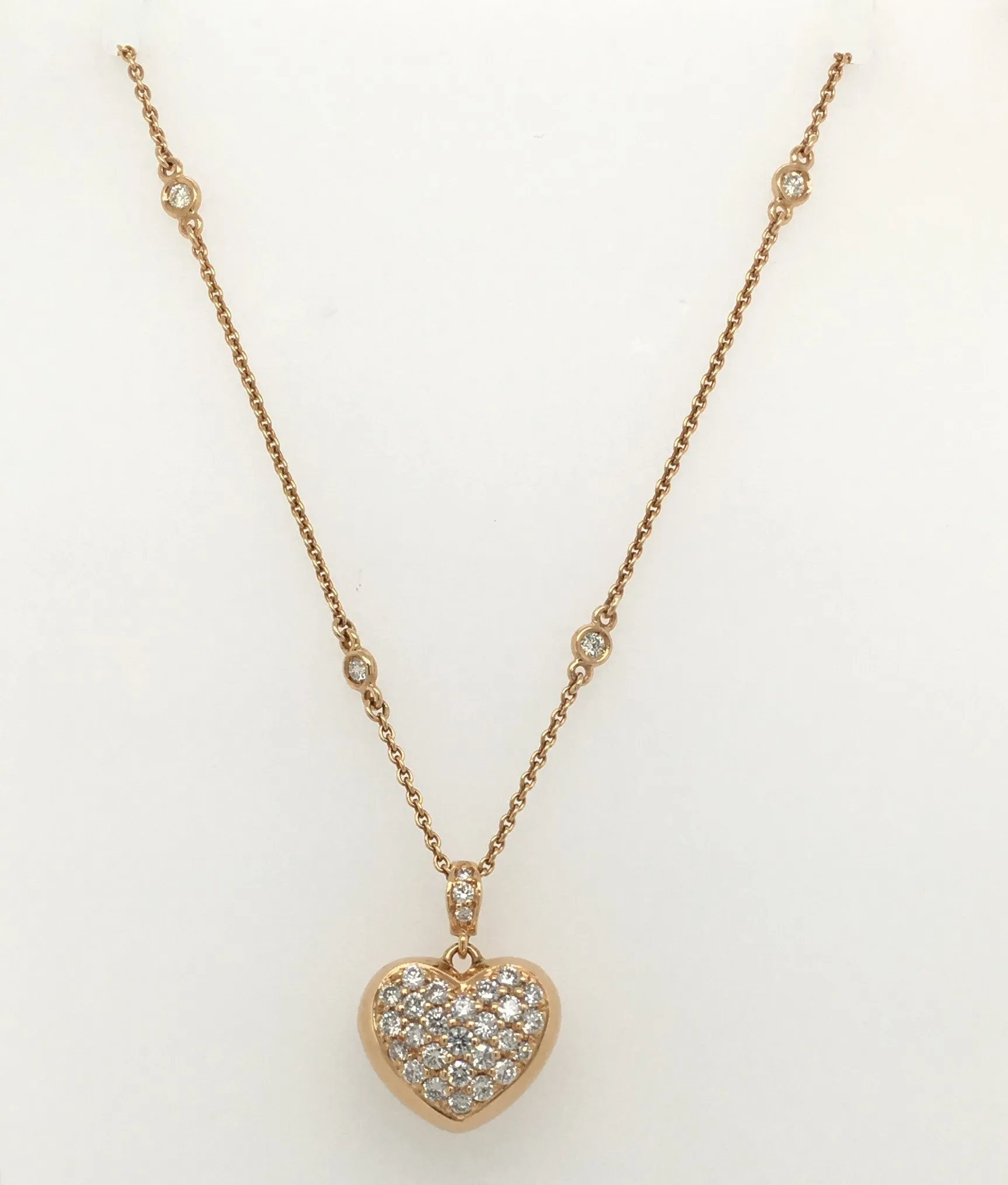 Aspery & Guldag Diamond Heart Pendant