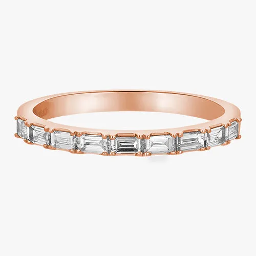 Baguette Diamond Band Ring - Lab Grown Diamonds | VS Clarity