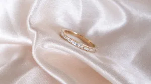 Baguette Diamond Band Ring - Lab Grown Diamonds | VS Clarity