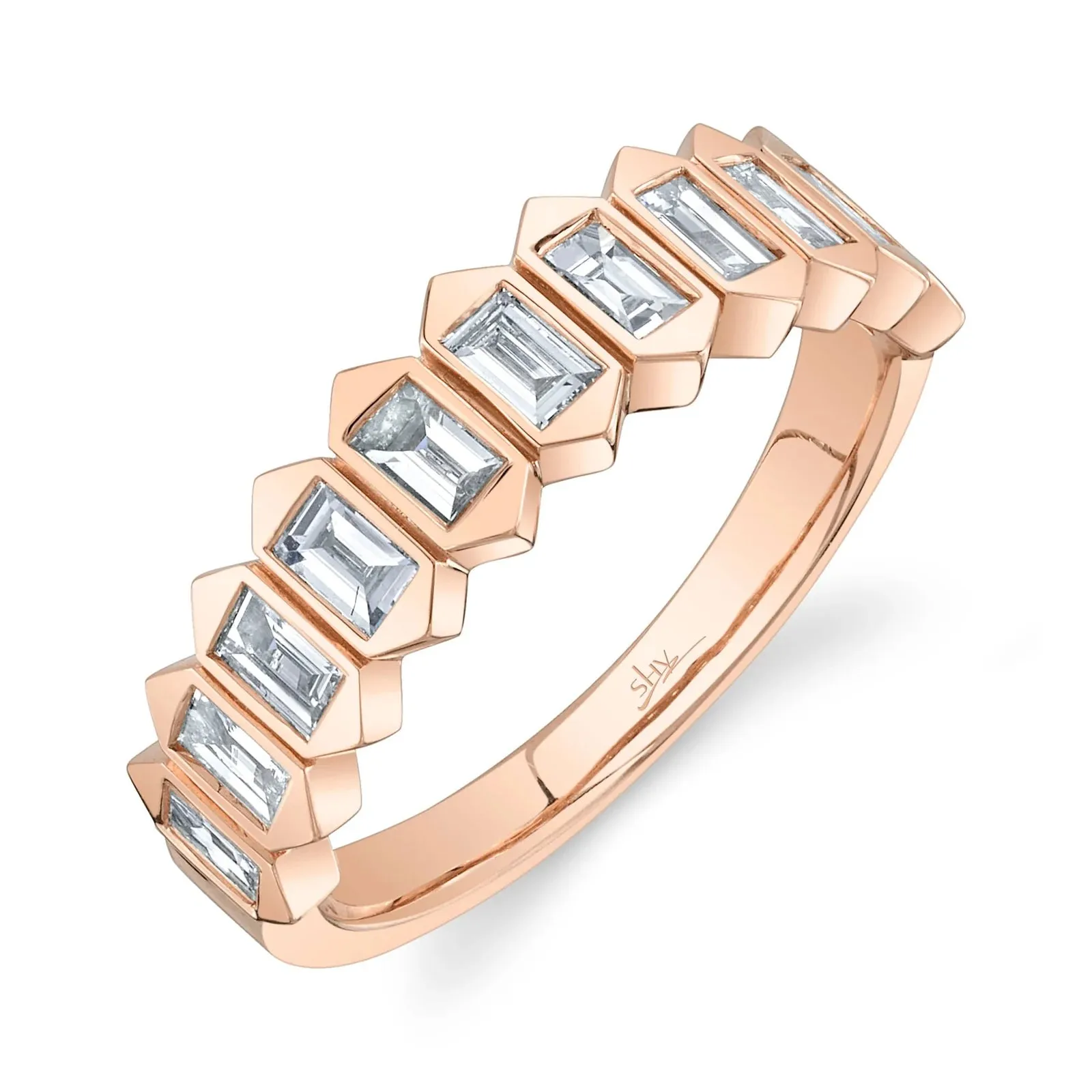Baguette Diamond Band