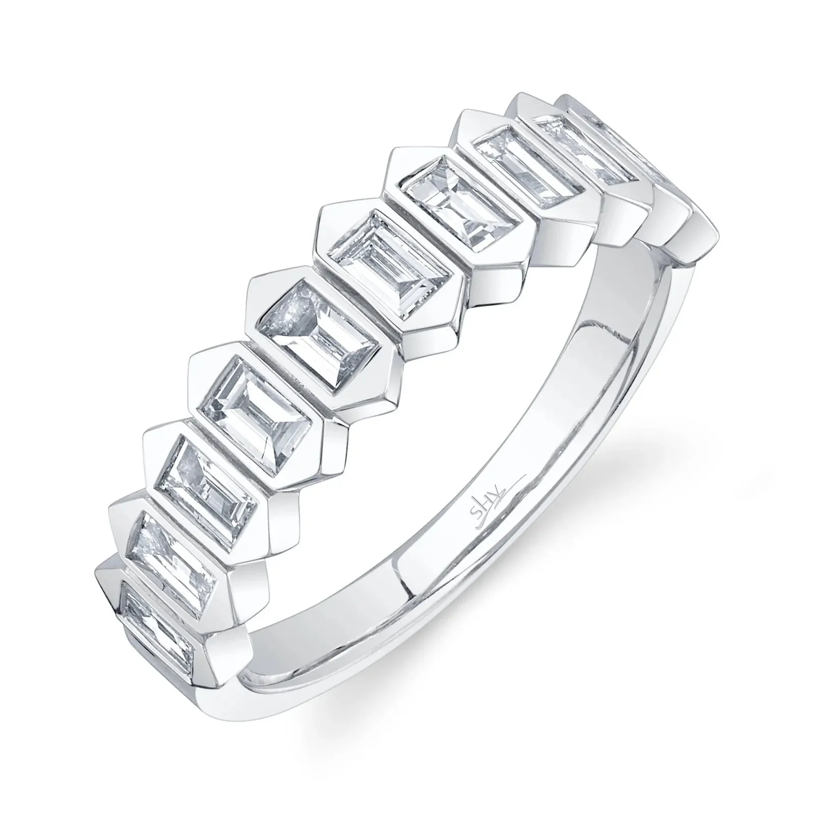 Baguette Diamond Band