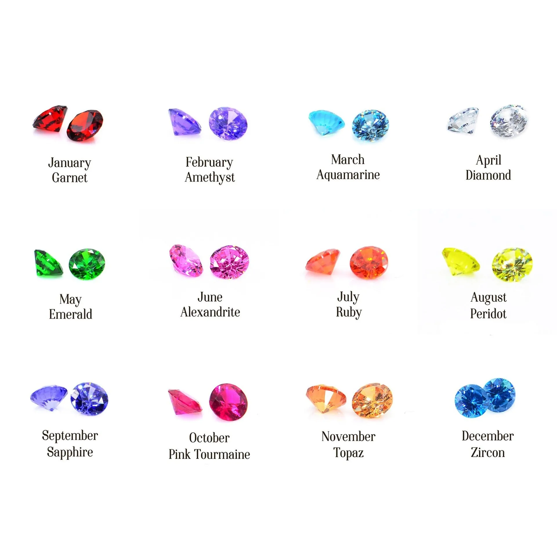 Bar Bracelet with Birthstones