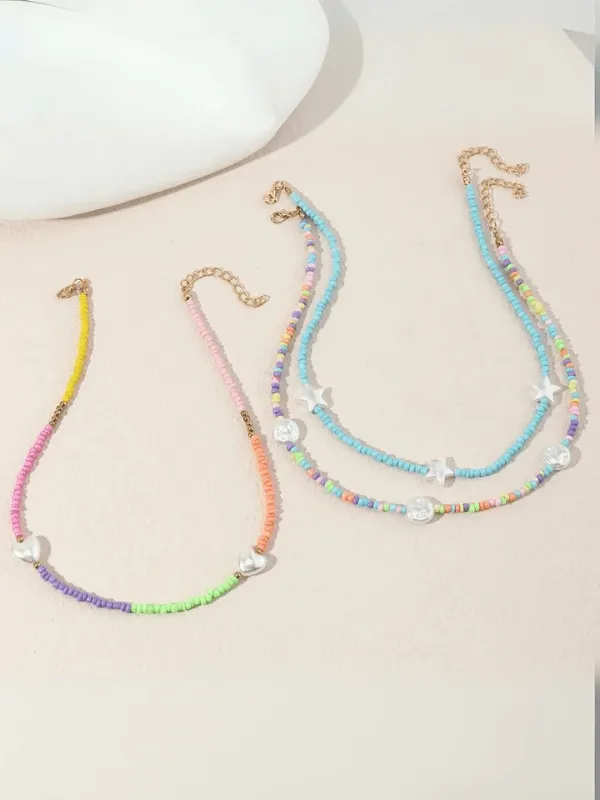 Beaded Treasures Kids Necklace Set