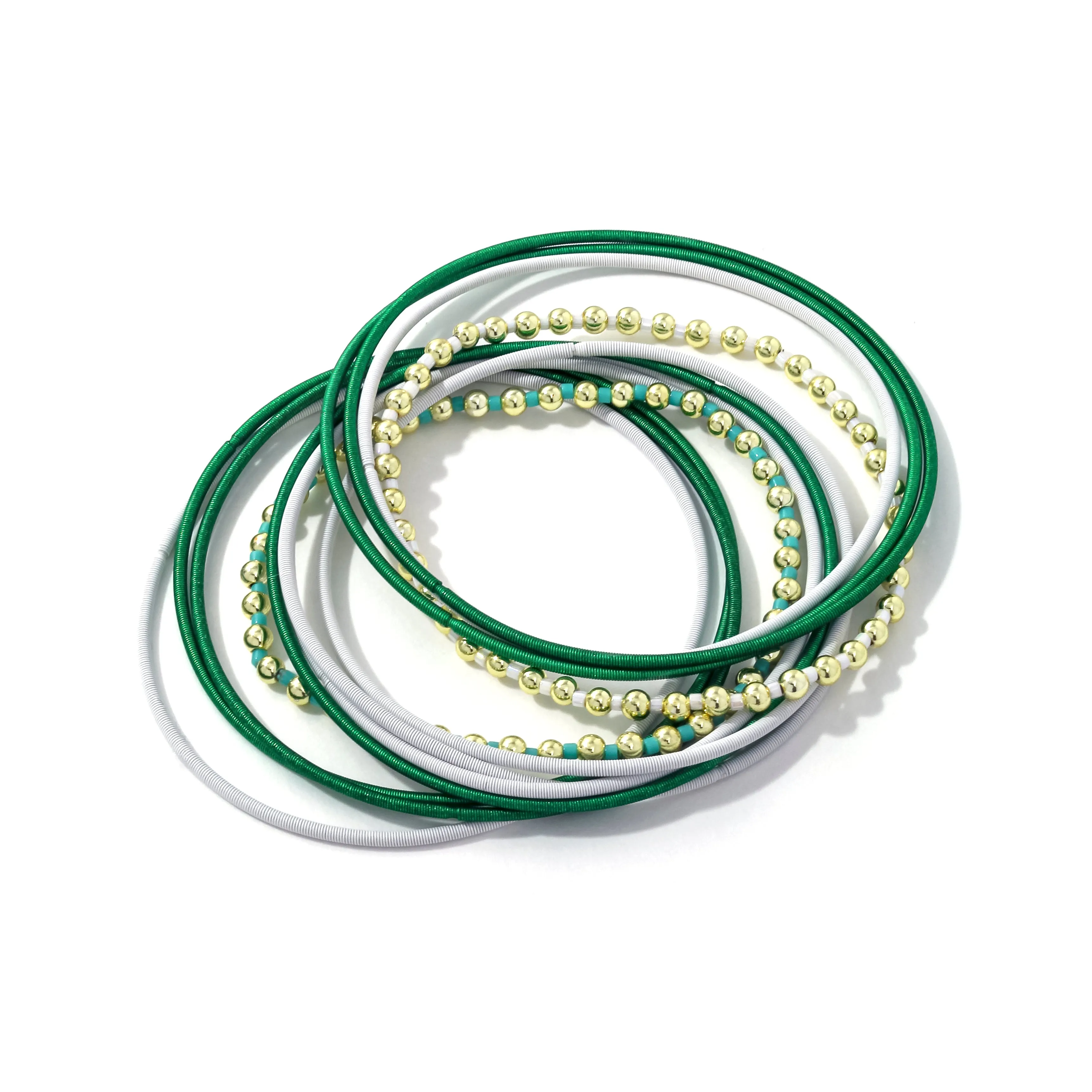 Beaded Viper Starter Stack Green
