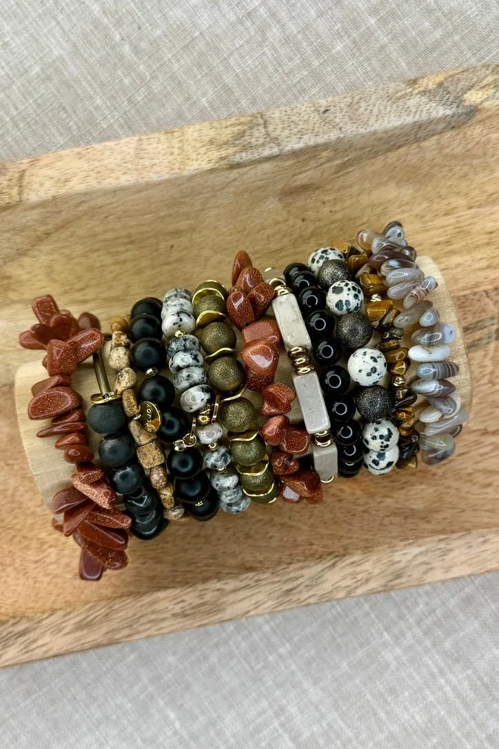 Beljoy Dark Neutrals Bracelet Collection