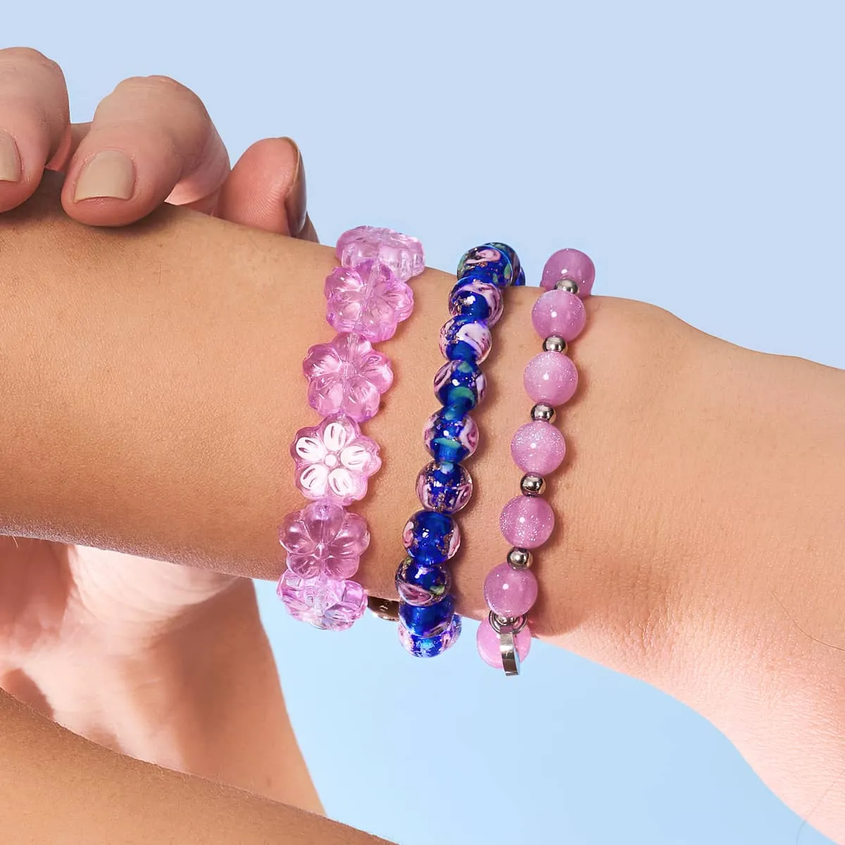 Bellflower | Fairy Glass Bracelet