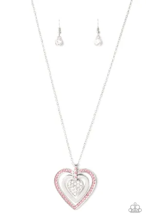 Bless Your Heart Pink Paparazzi Necklace