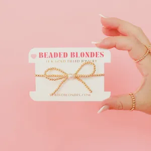 Bow Beaded Bracelet