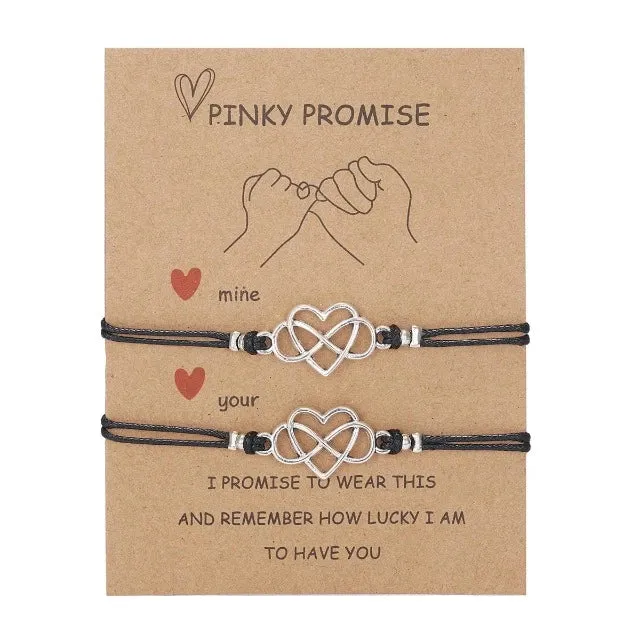 Bracelet pour Couple Amoureux (Lot de 2 Bracelets)