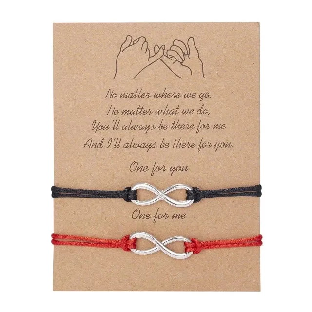 Bracelet pour Couple Amoureux (Lot de 2 Bracelets)