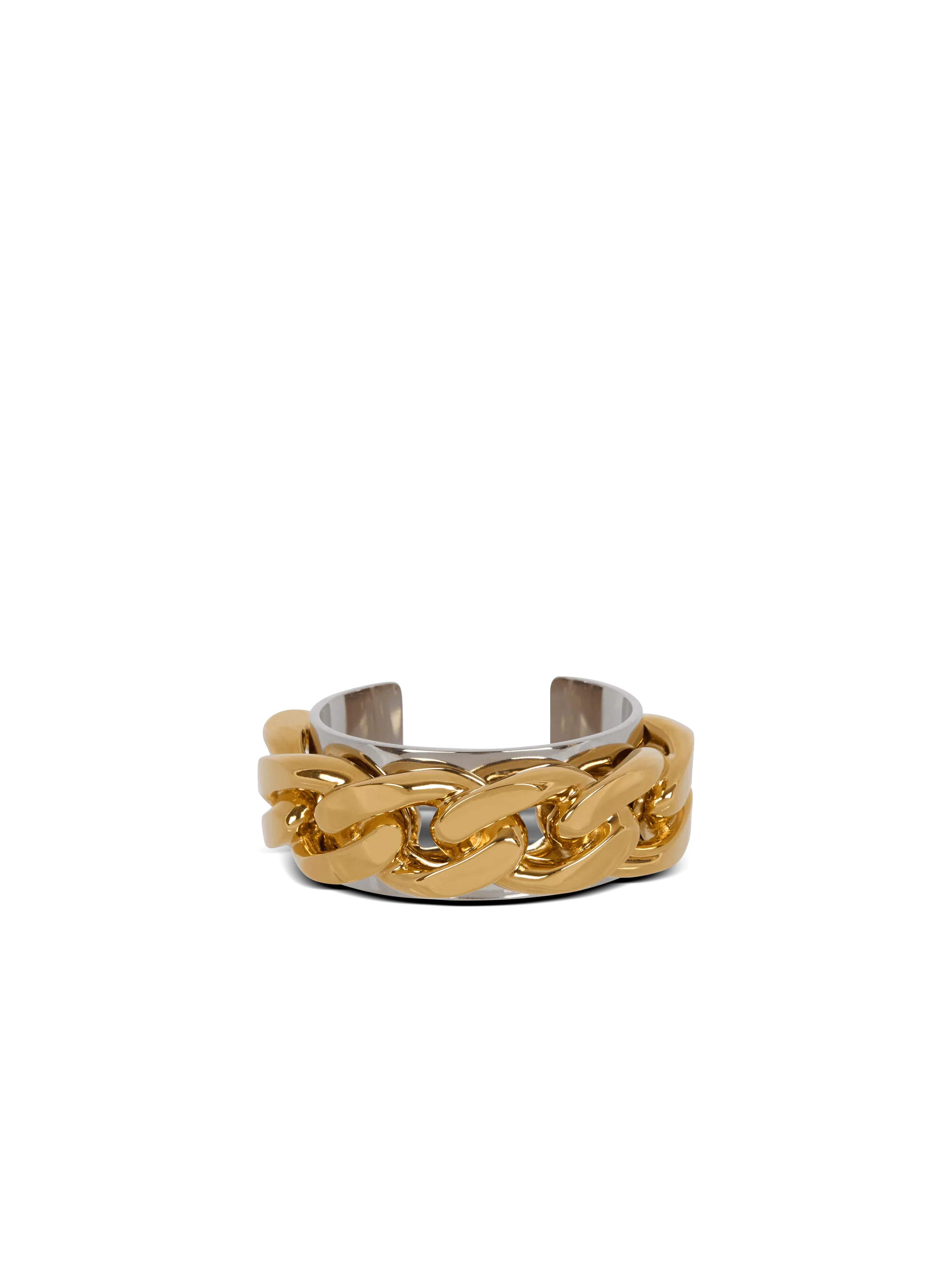 Brass chain bracelet