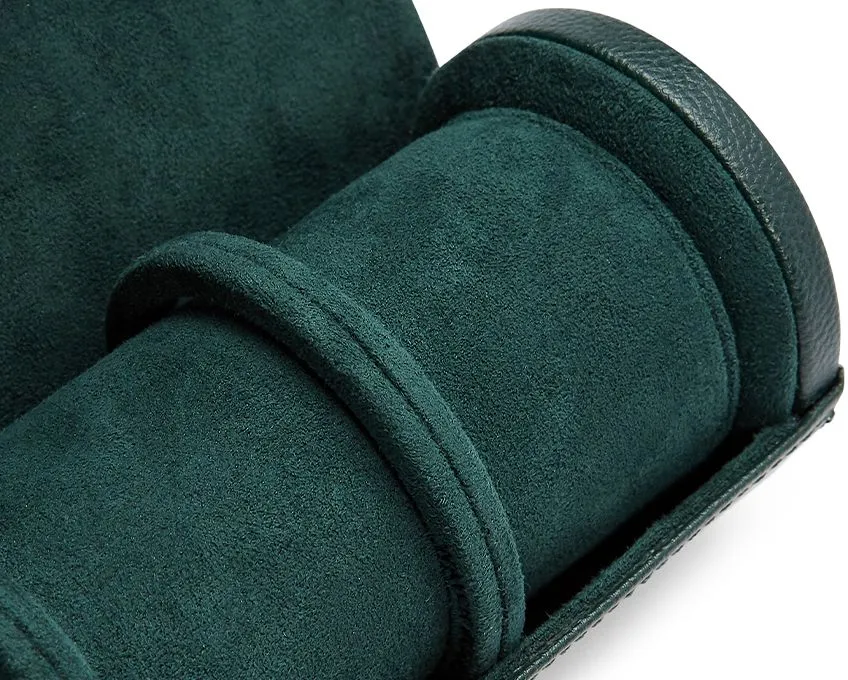 British Racing Triple Watch Roll - Green