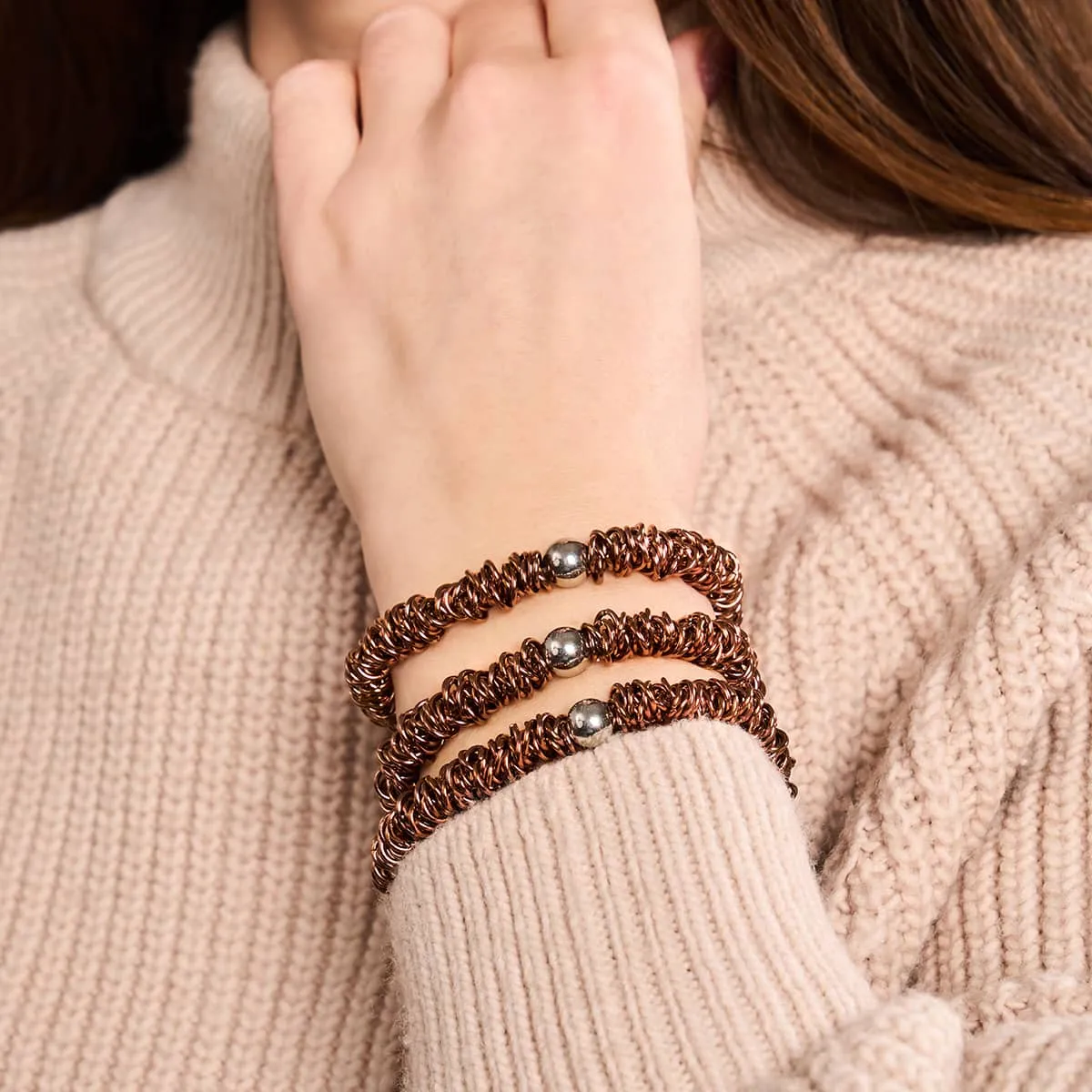 Bronze Age | Mini Links of Love Bracelet