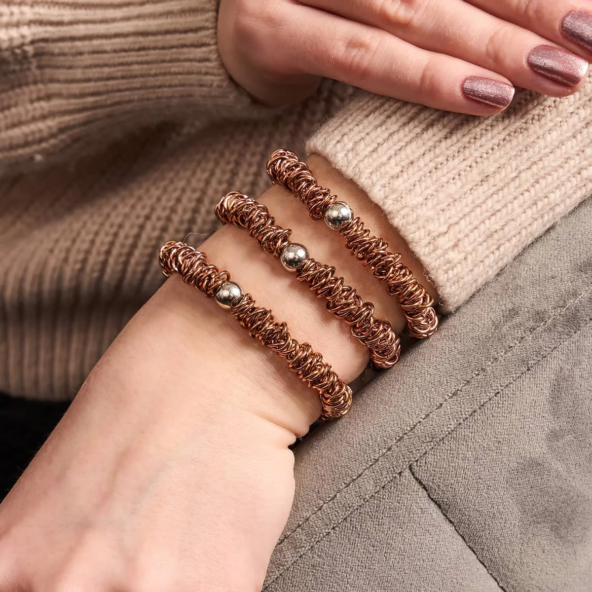 Bronze Age | Mini Links of Love Bracelet