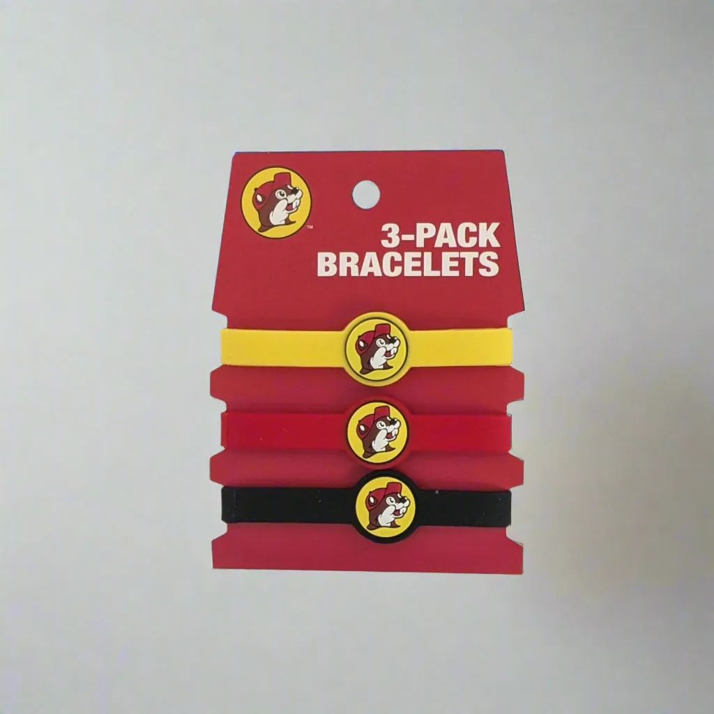 Buc-ee's 3-Pack Bracelets