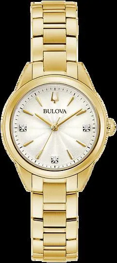 Bulova Classic Sutton Ladies-Watch Silver-Tone