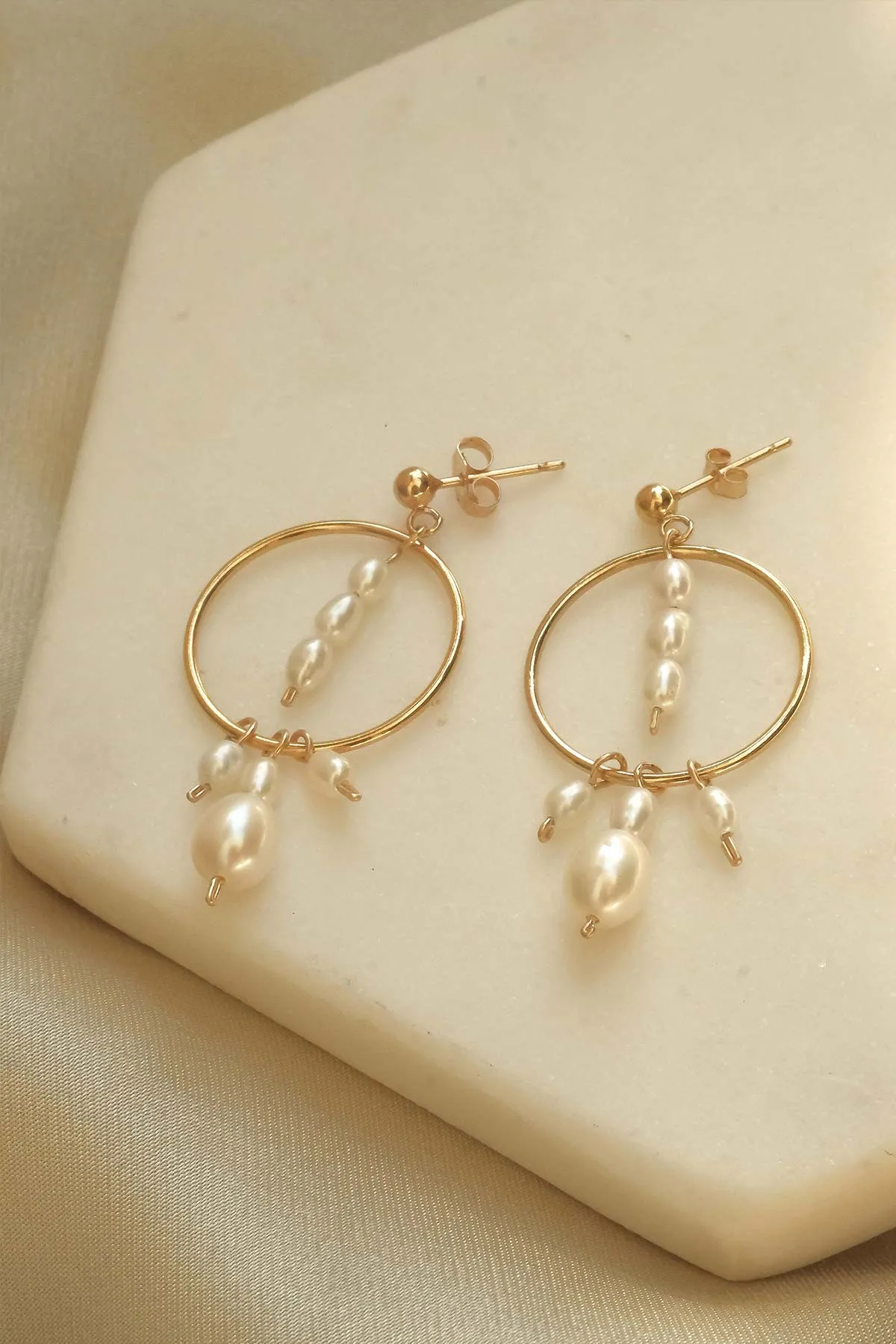 Calypso Mixed Pearl Earrings