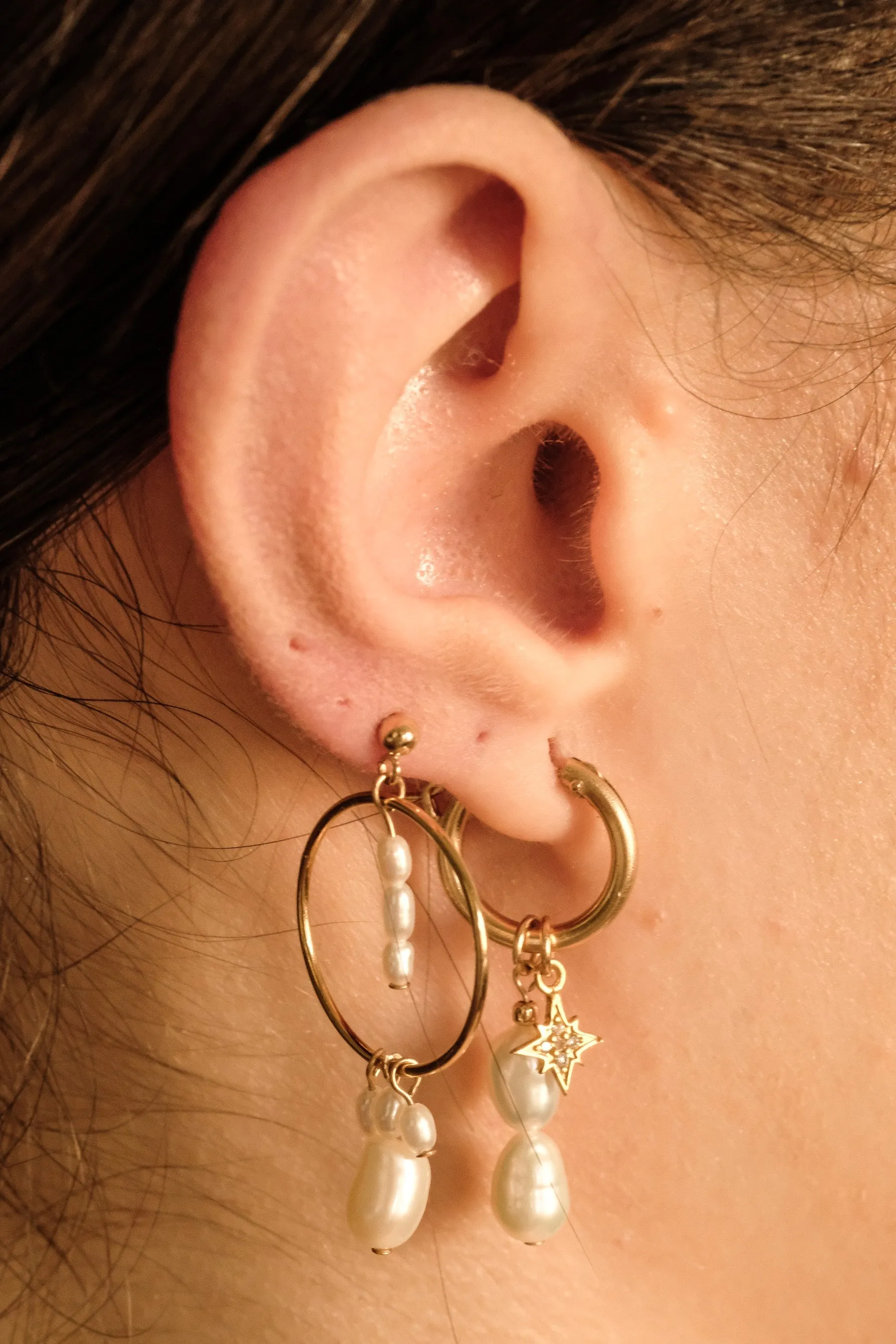 Calypso Mixed Pearl Earrings
