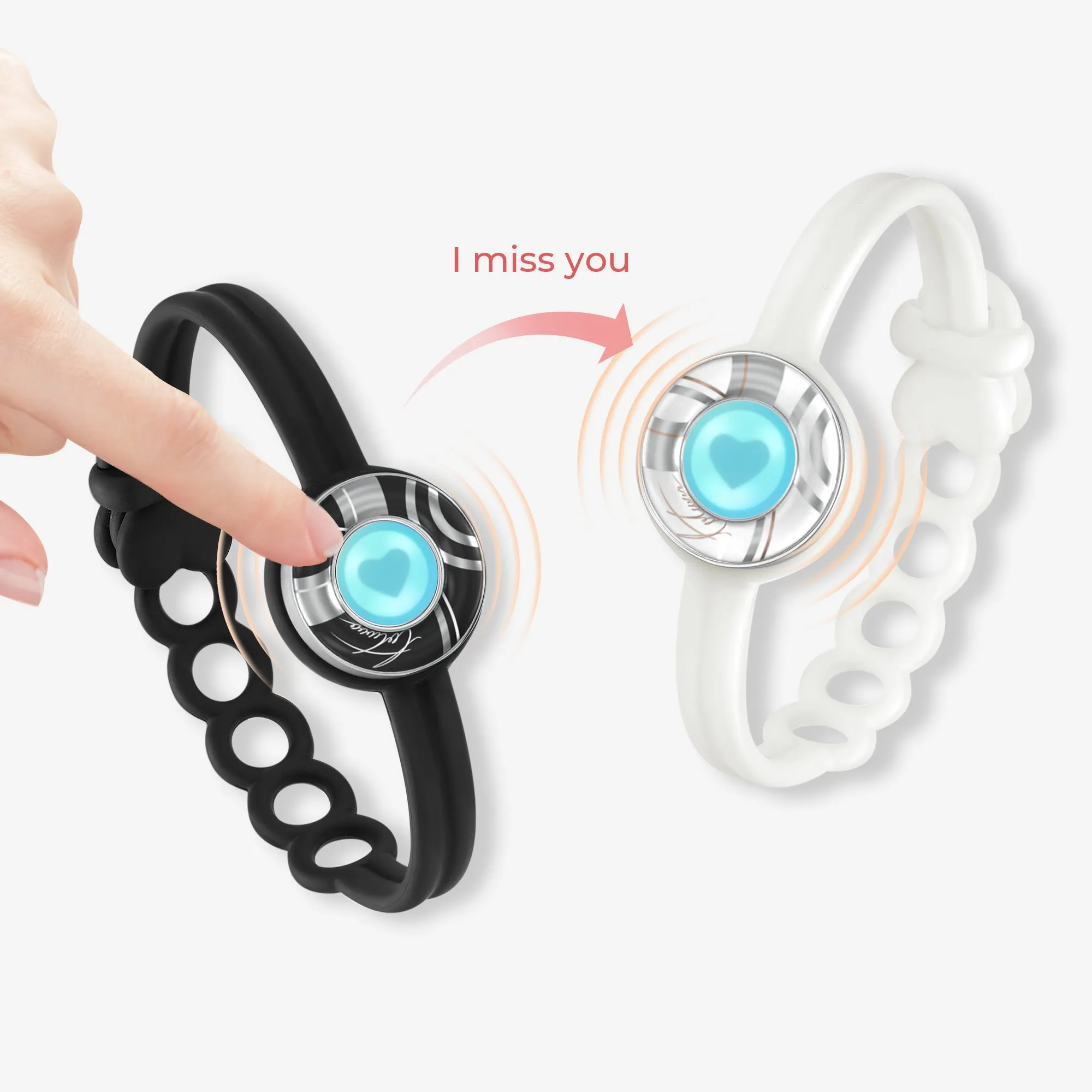 Candy Wave Touch Bracelet Single (Coconut Whisper)