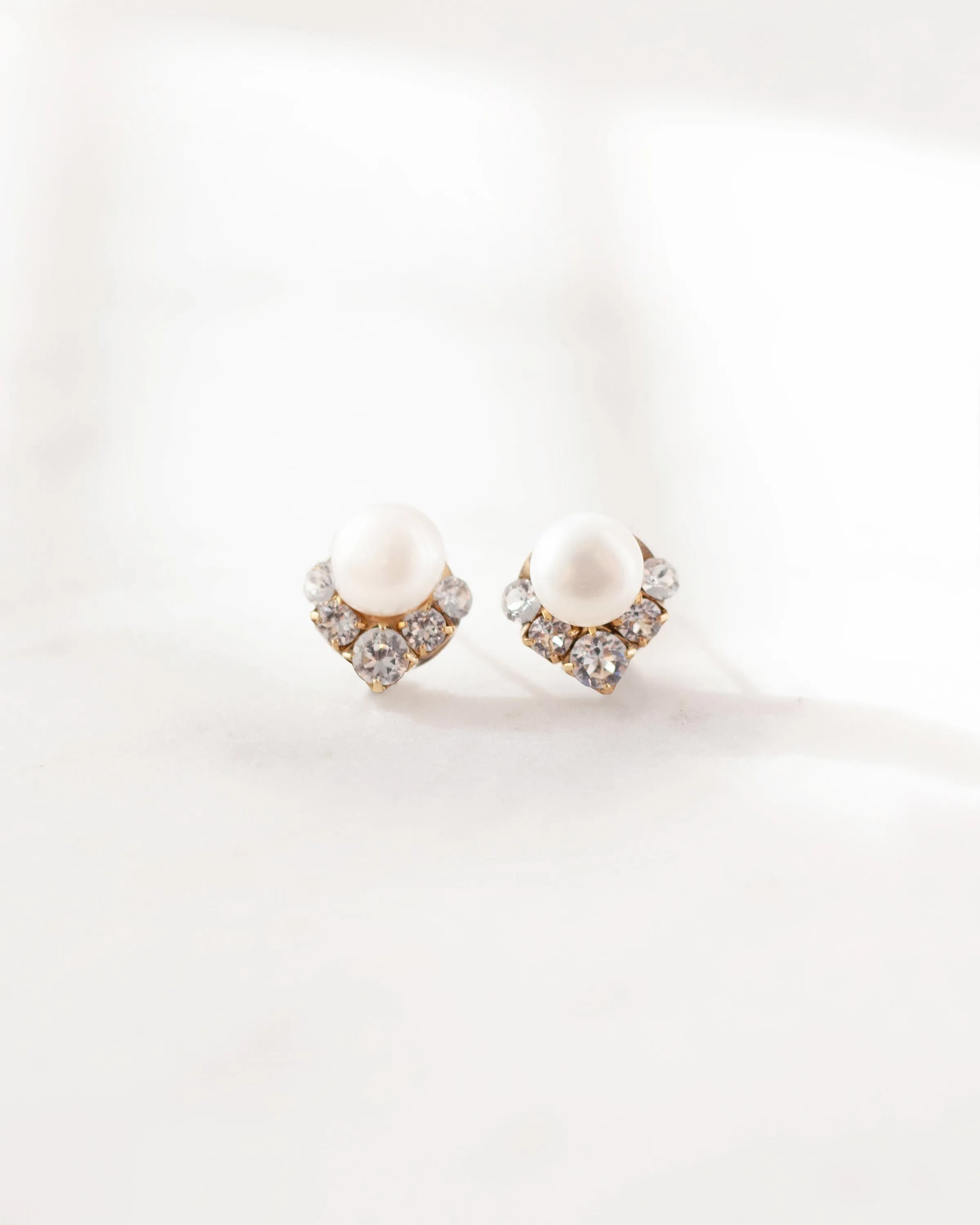 Celestial Pearl Cluster Earrings