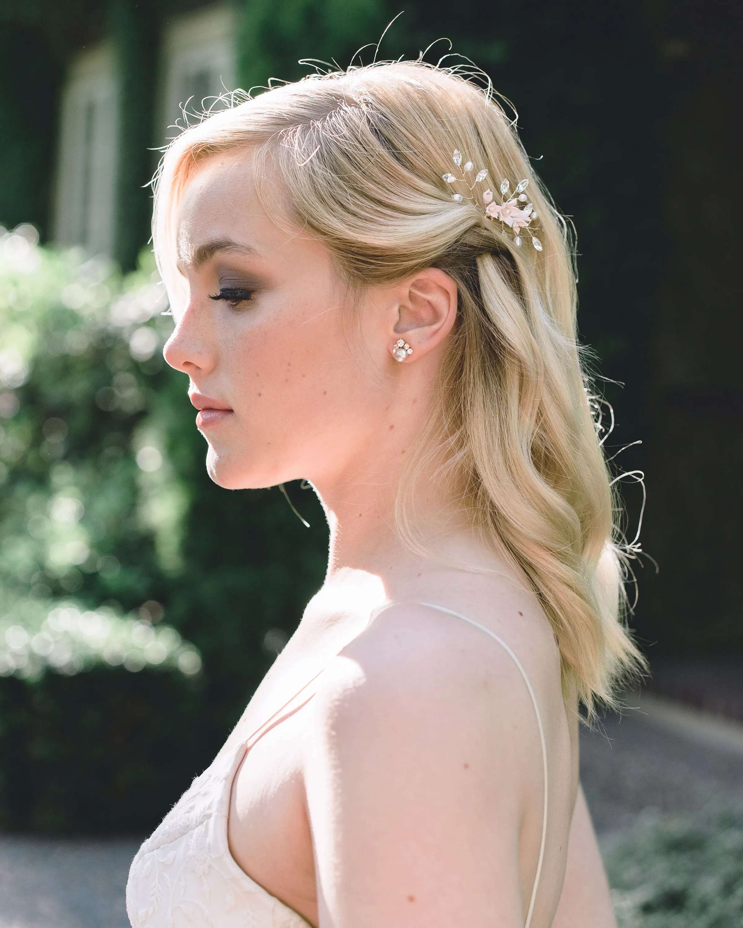 Celestial Pearl Cluster Earrings