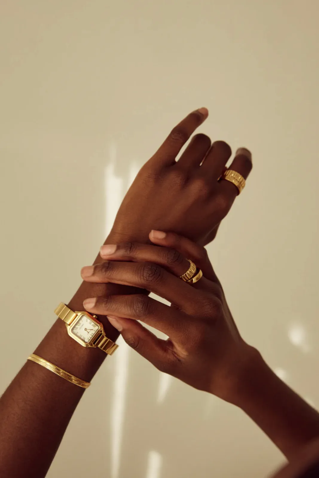 CENDRE OSCAR WATCH - GOLD