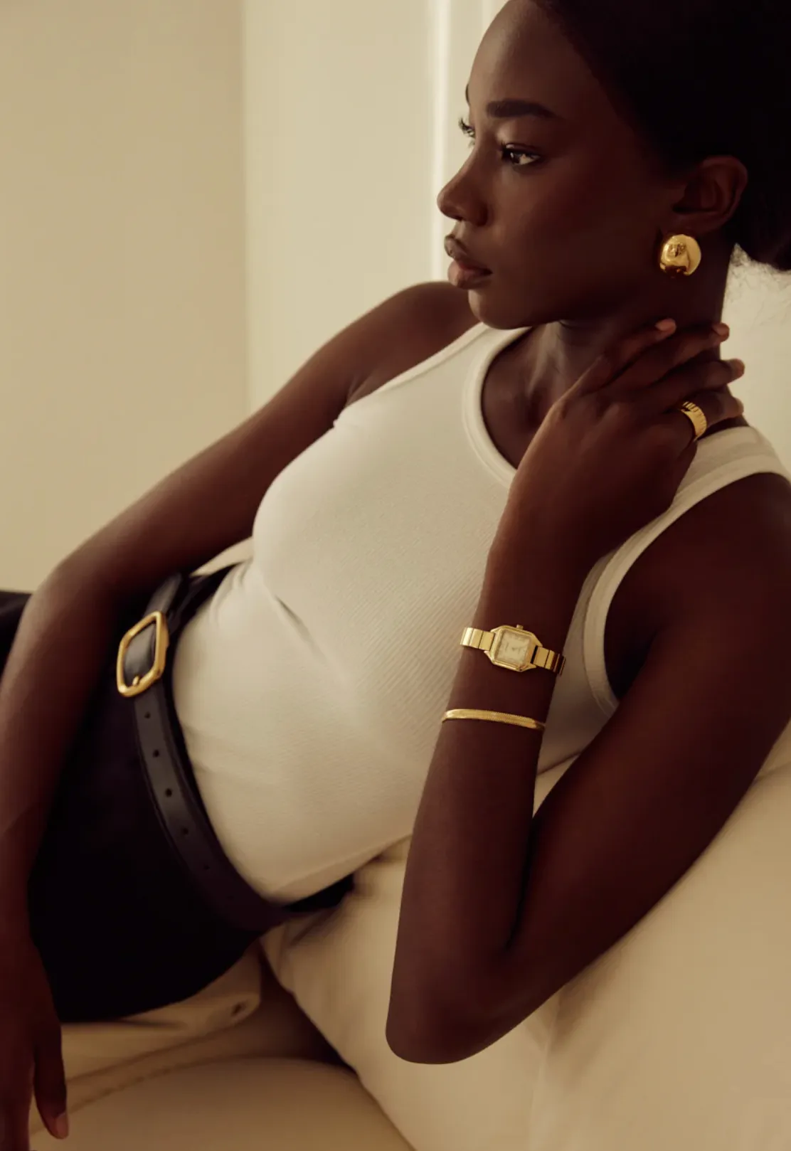 CENDRE OSCAR WATCH - GOLD